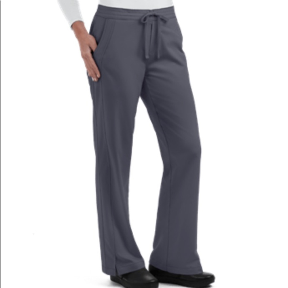 Healing Hands Stretch Scrub Pant in Pewter Small